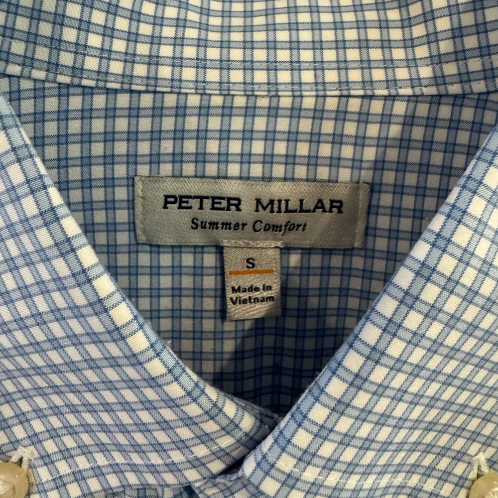 Like New Peter Millar Performance Button-Down Siz… - image 2